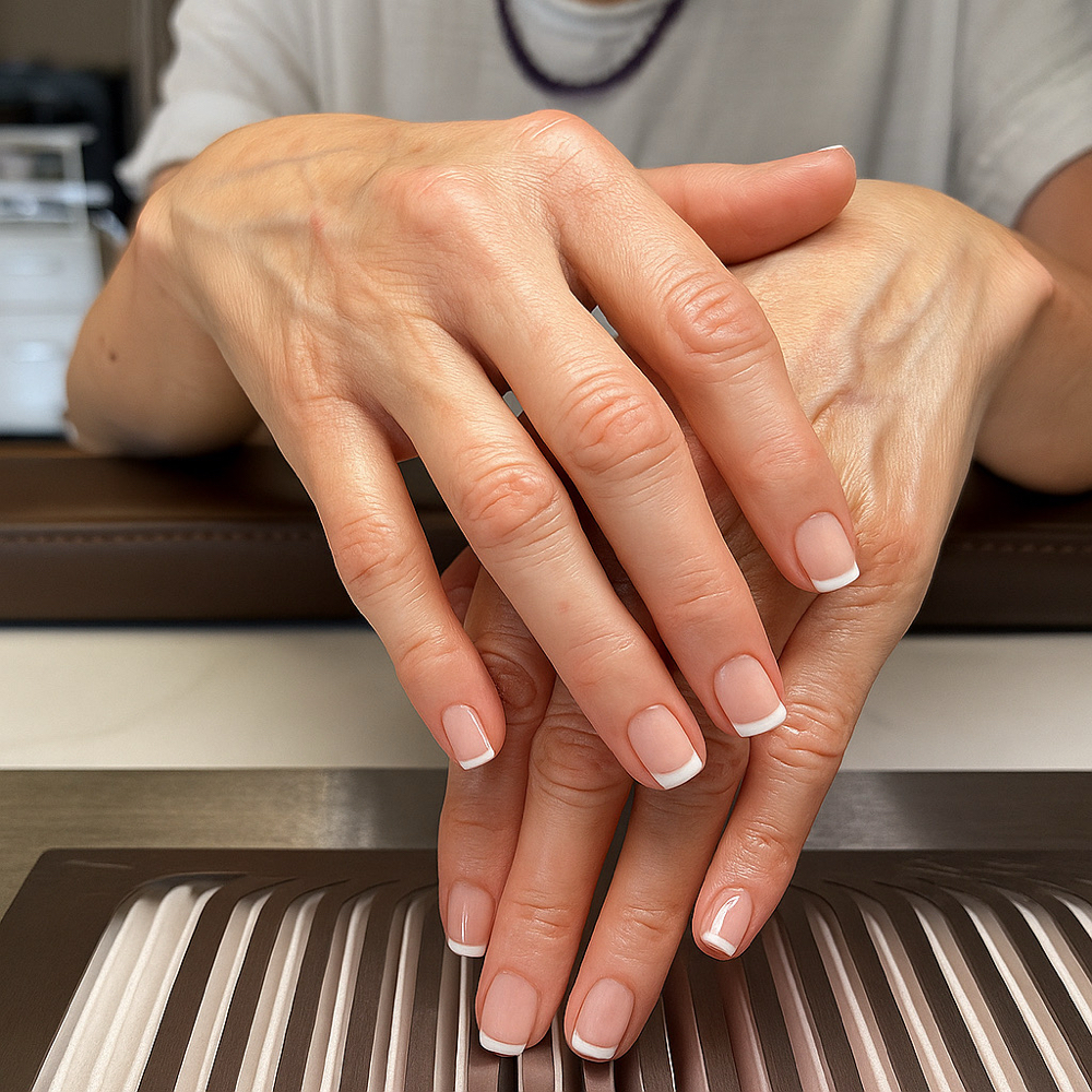French Gel Manicure