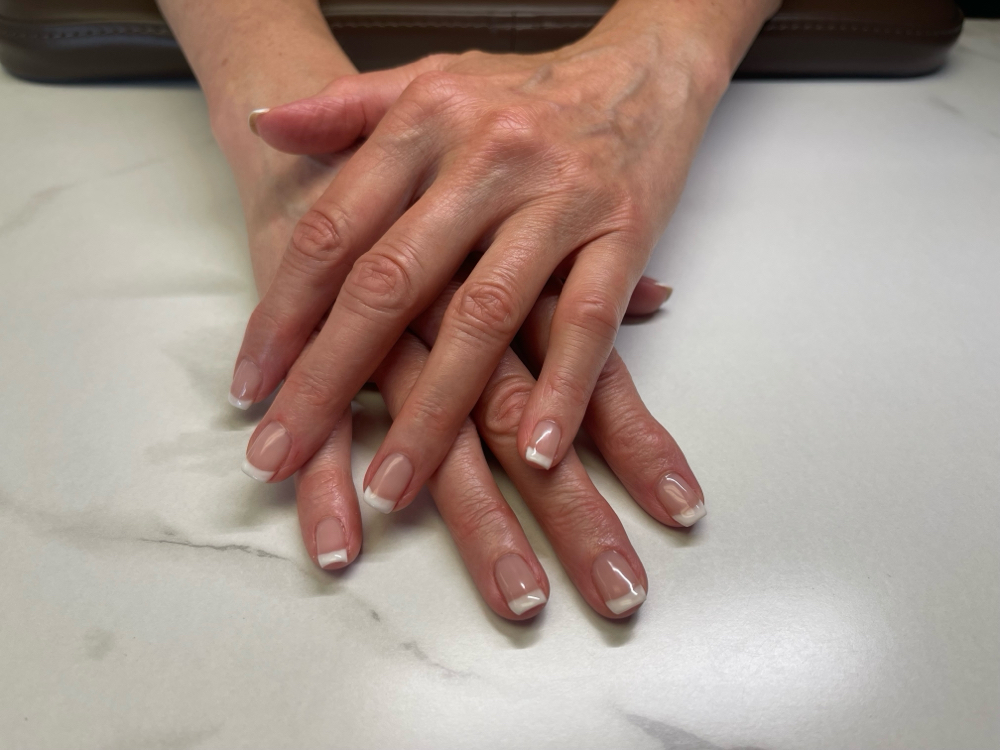 French Gel Manicure