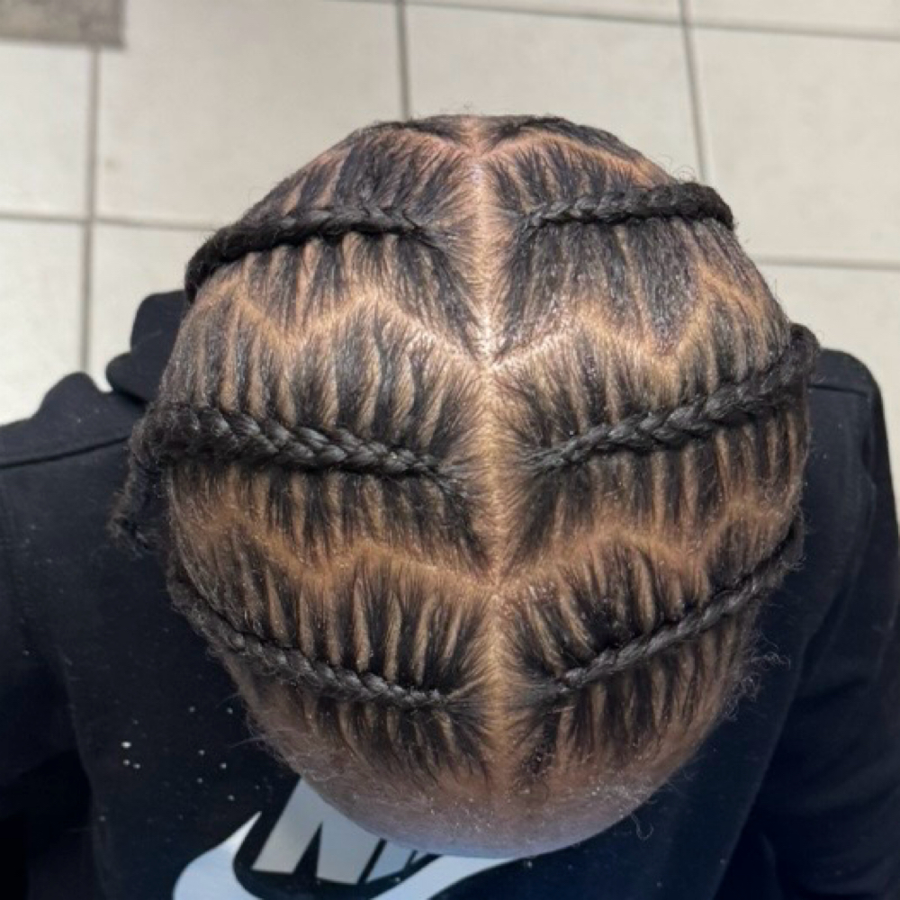Boys Braids at B. Braided in Southfield, MI