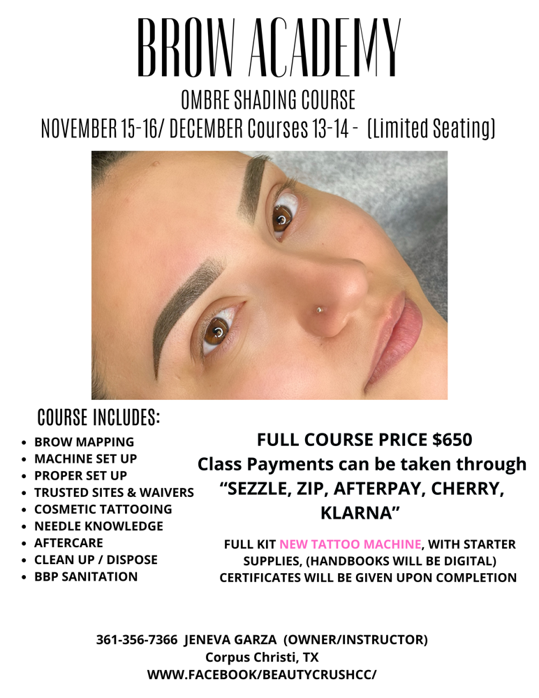 November Brow Course ❤️