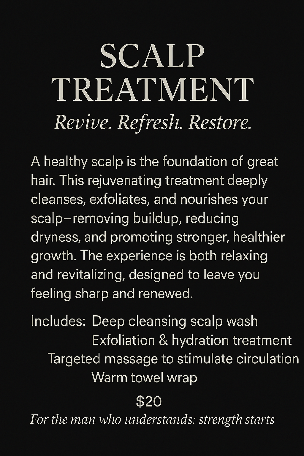 Dry Scalp Treatment