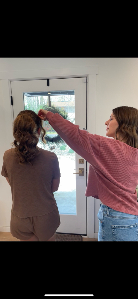 Bridal Hair Trial Run