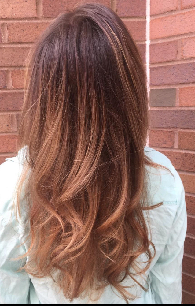 Base Color and Full Balyage