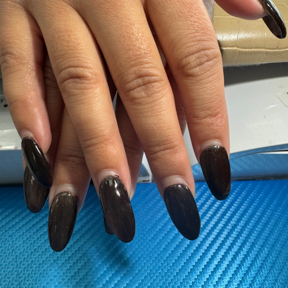 Dip Powder On Real Nails & Long at Excellent Nails By Sandy in California, CA