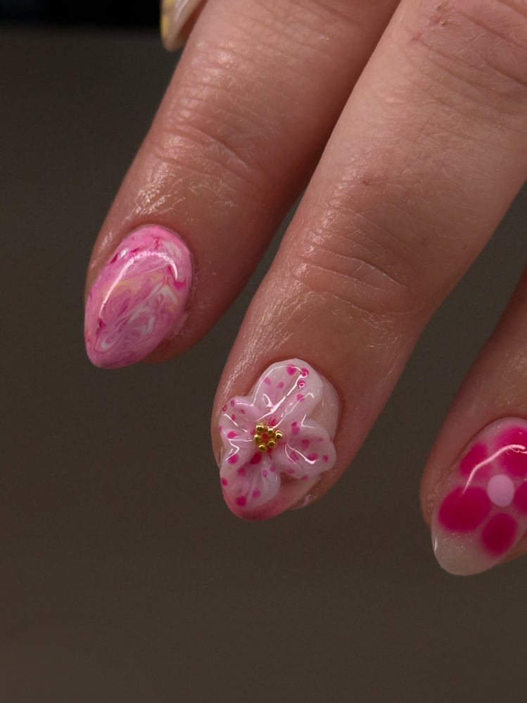 3d flowers🩷
