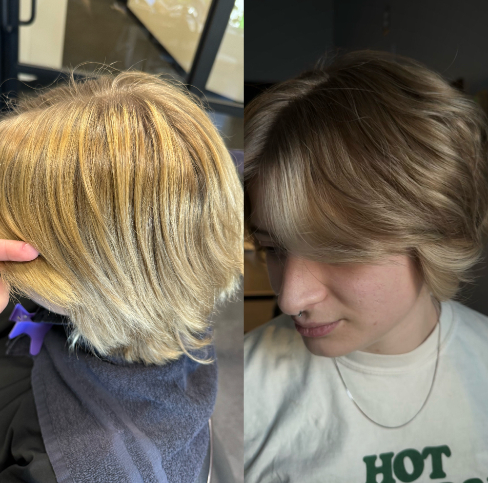 the color correction