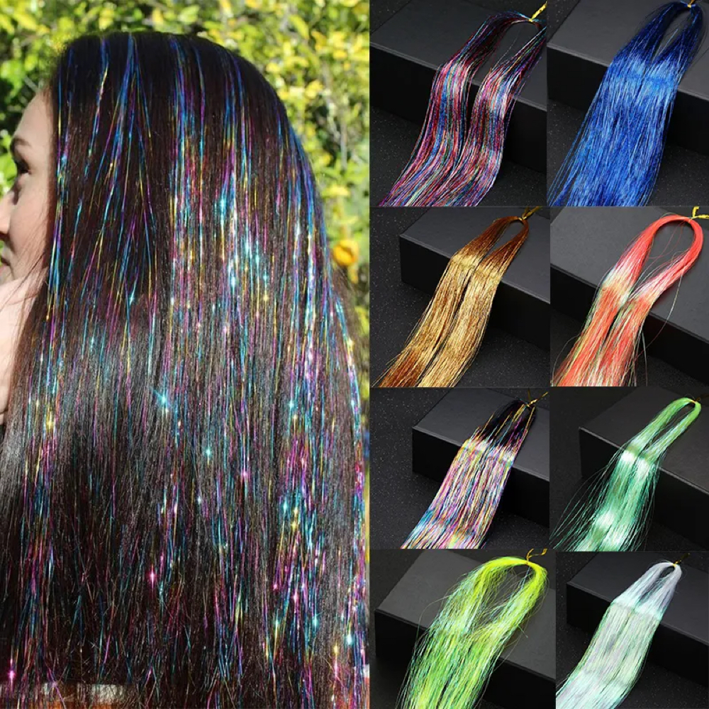 Hair Tinsel at Amanda Smith Inside Bellissimo Salon in Lacrosse, WI