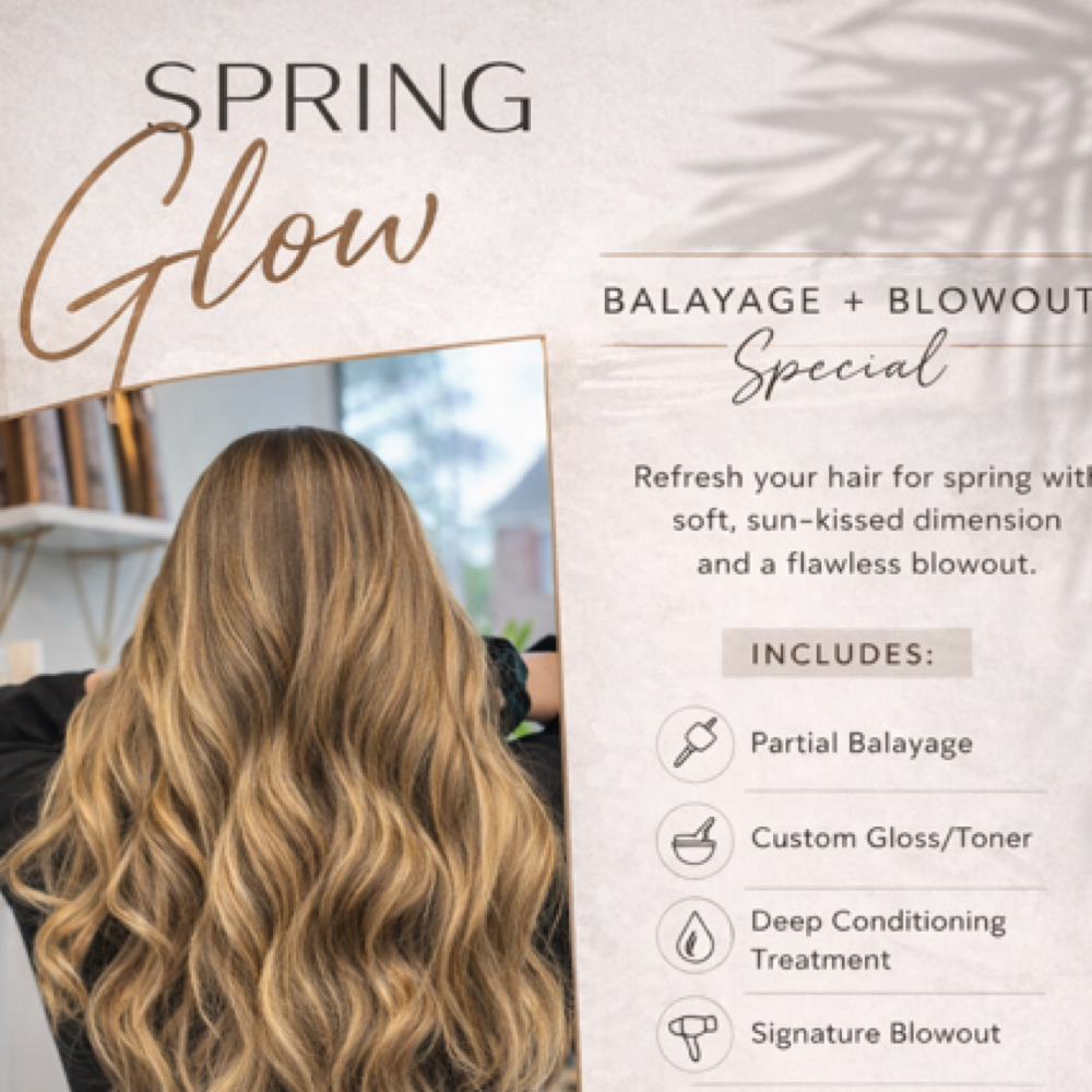 Balayage And Blow Out Special at Hair Ritual in Midland Park, NJ