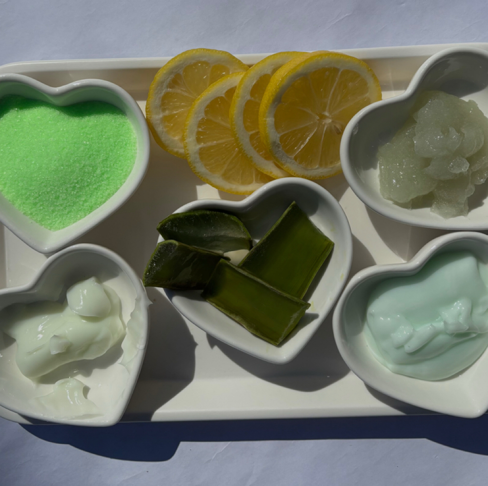 Aloe Vera Lemon Spa Pedi 🍋 at Nails by Johana in Nanuet, NY