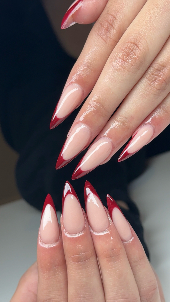 size 6-8 long acrylic