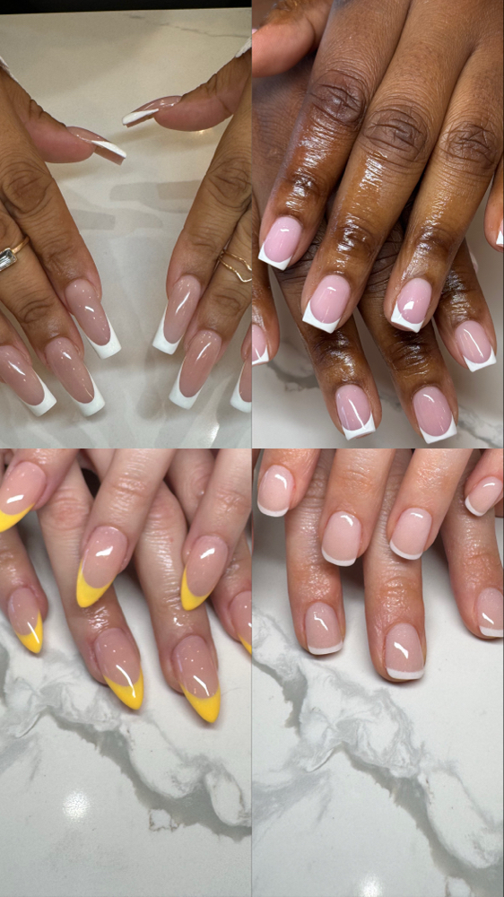 French Tip at Tiybai Nails in Allen, TX