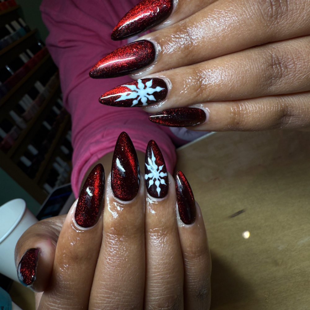 Gel-extensions at Gemz Nail Bar in Fredericksburg Va, VA