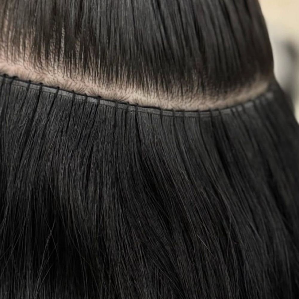 Sew-In/Butterfly Extension Removal at The Hair Loft in Ridgeley, WV