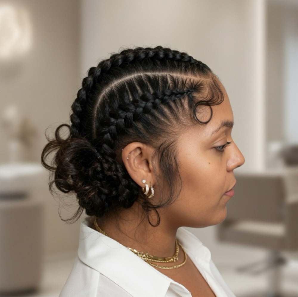 6 Butterfly Braids at BeeGlam Hairapy in Randallstown, MD