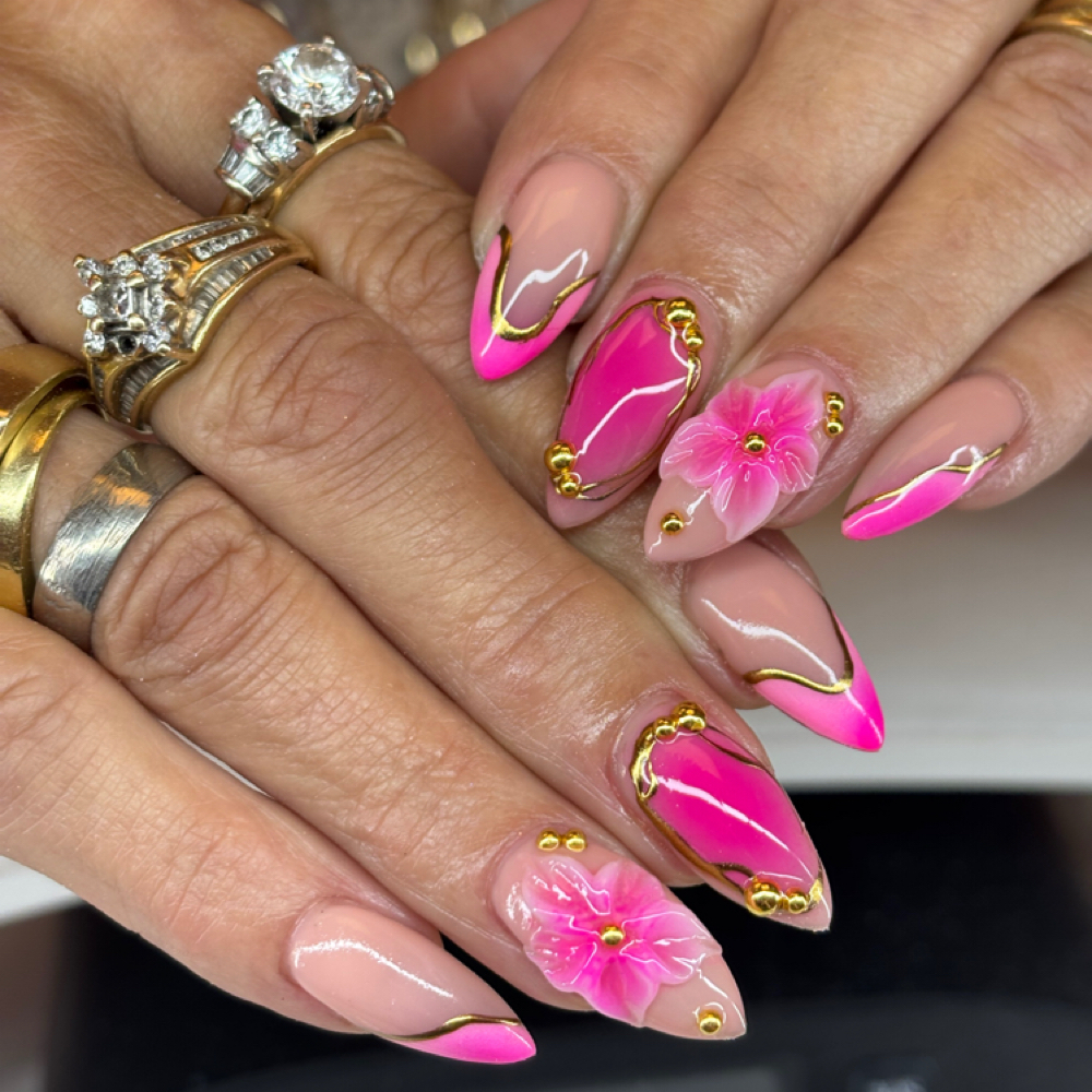 Full Coverage Gel Extensions at Claws by Castillo in Spring Hill, FL