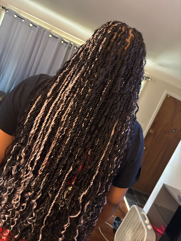 Boho Knotless Twist Sm/Med