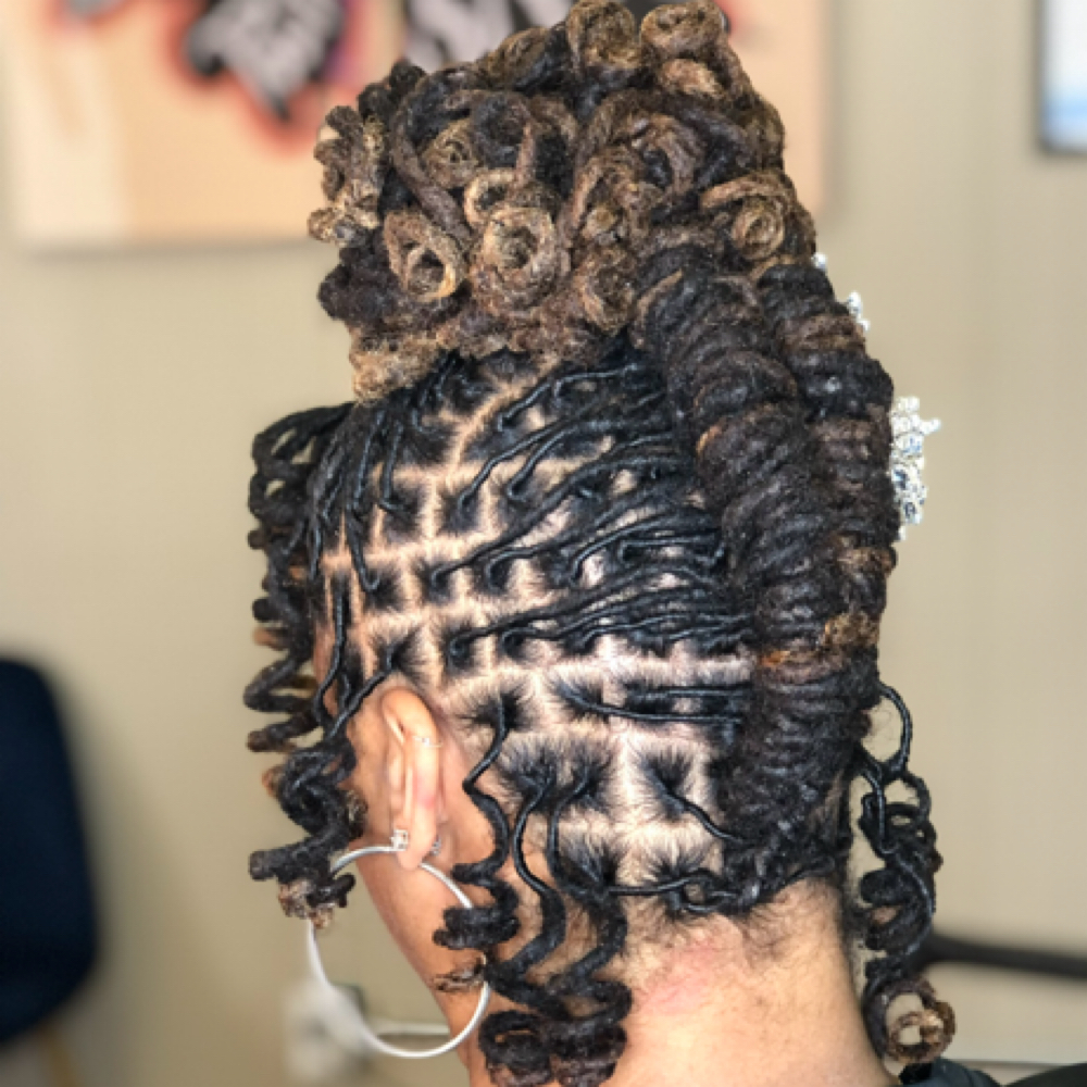 Locs at D. Jackson Hair Aesthetics in Hattiesburg, MS
