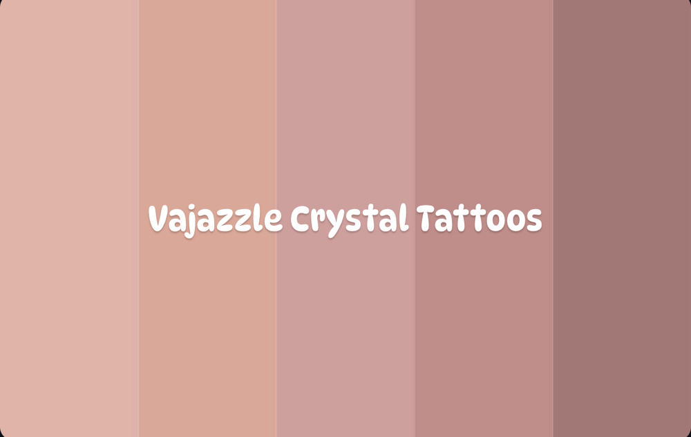 Vajazzle Crystal Tattoos