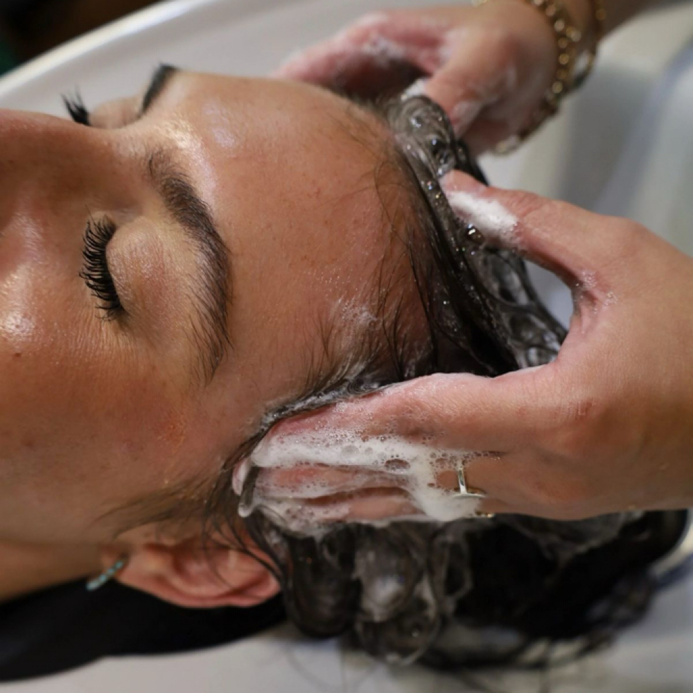 Shampoo & Style at Gina’s Hair Room in Haltom City, TX