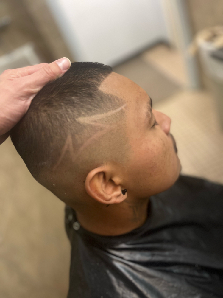 Haircut W/ Design