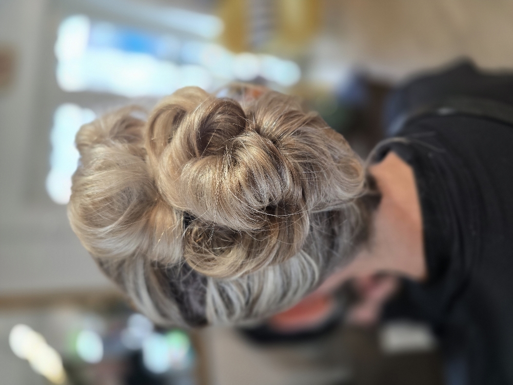 Updo Styling at Clean Beauty Lab in Newport, RI