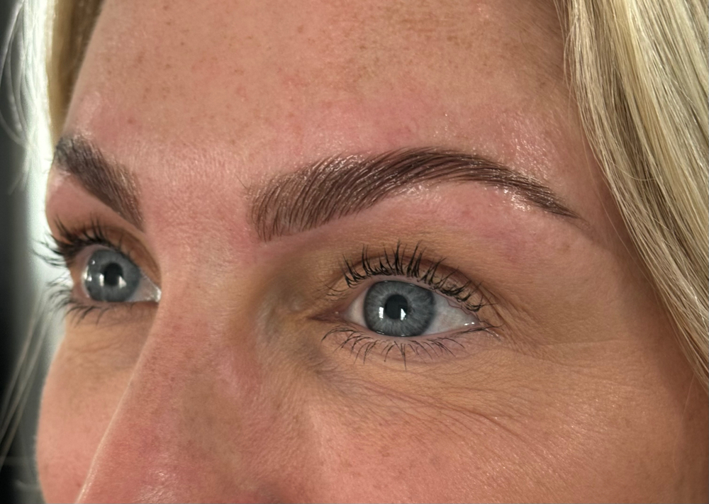 Brow wax and stain