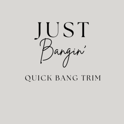 Bang Trim at TaylorMadeHair Co in Anchorage, AK