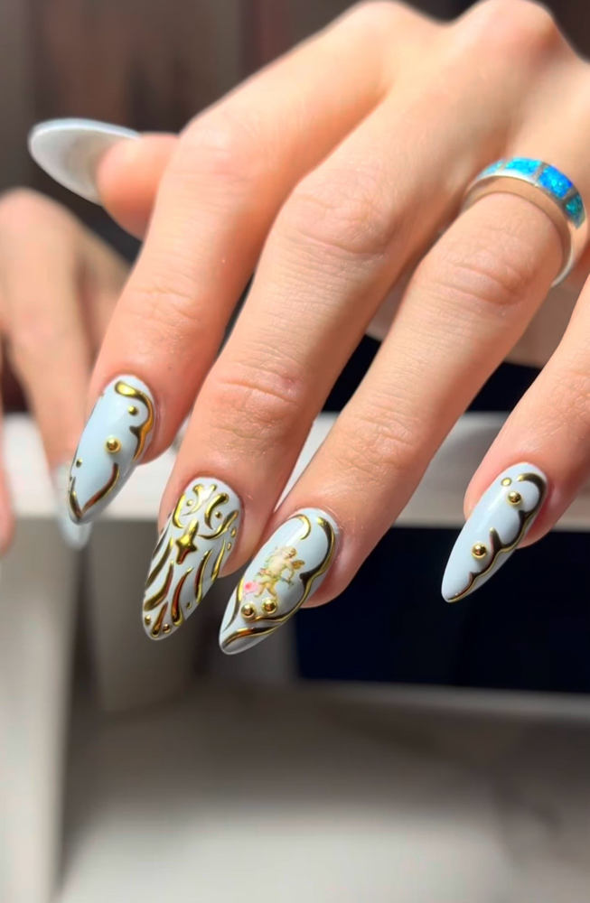 Free Hand Nail Art at Lilly's Beautee Bar in Ferndale, MI