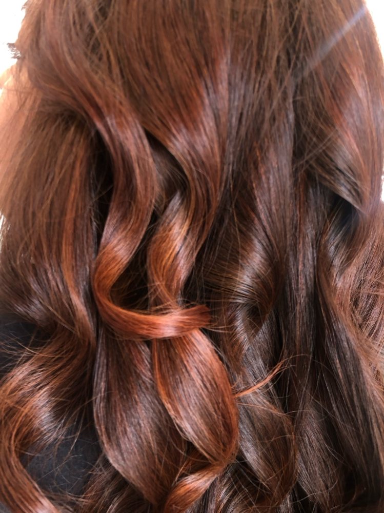 One Step Color. Blow Dry Included