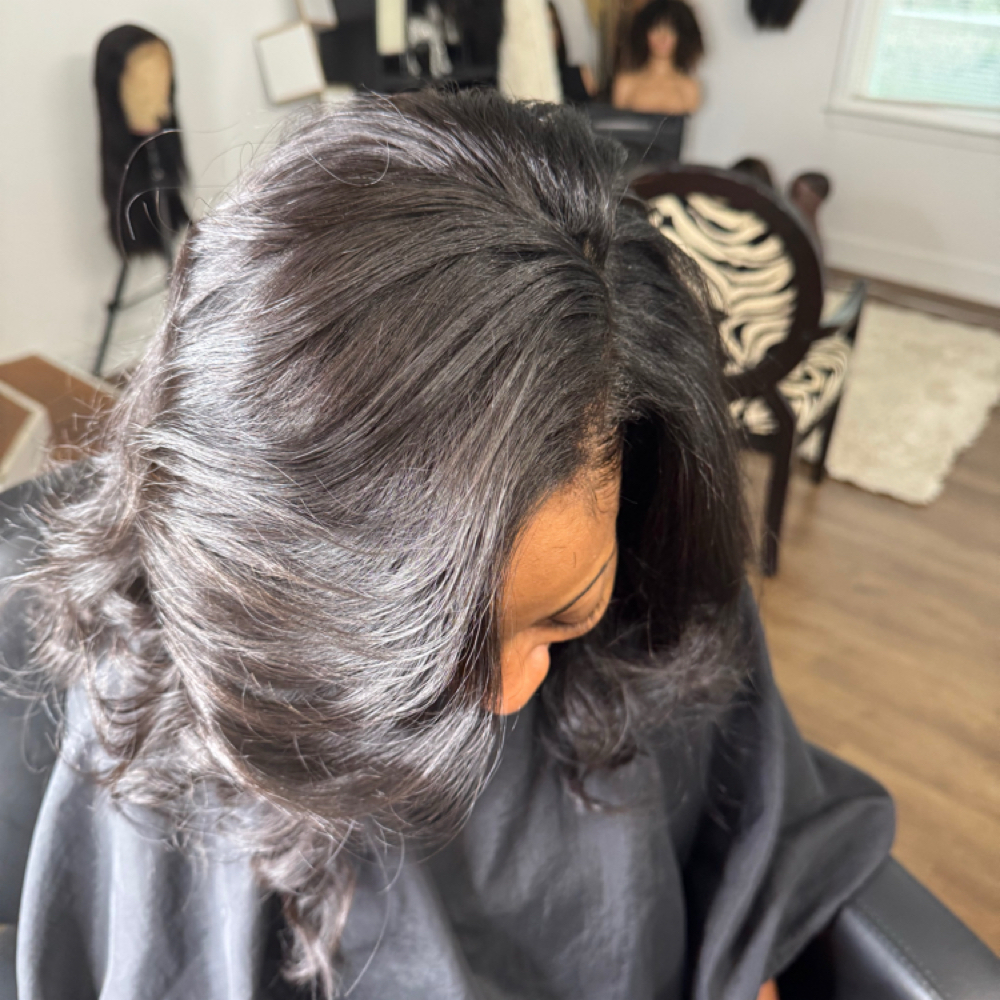 Traditional Sew In at A Touch of Class Salon in Anderson Sc, SC