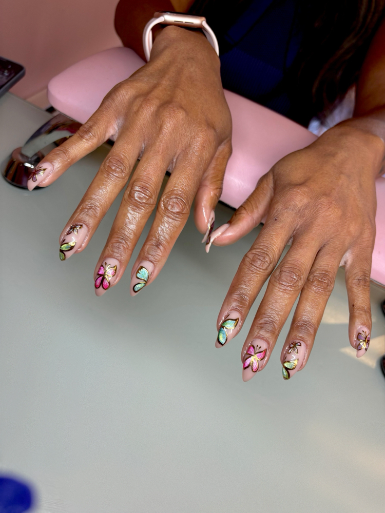 Gel Overlay+Full Design ✨
