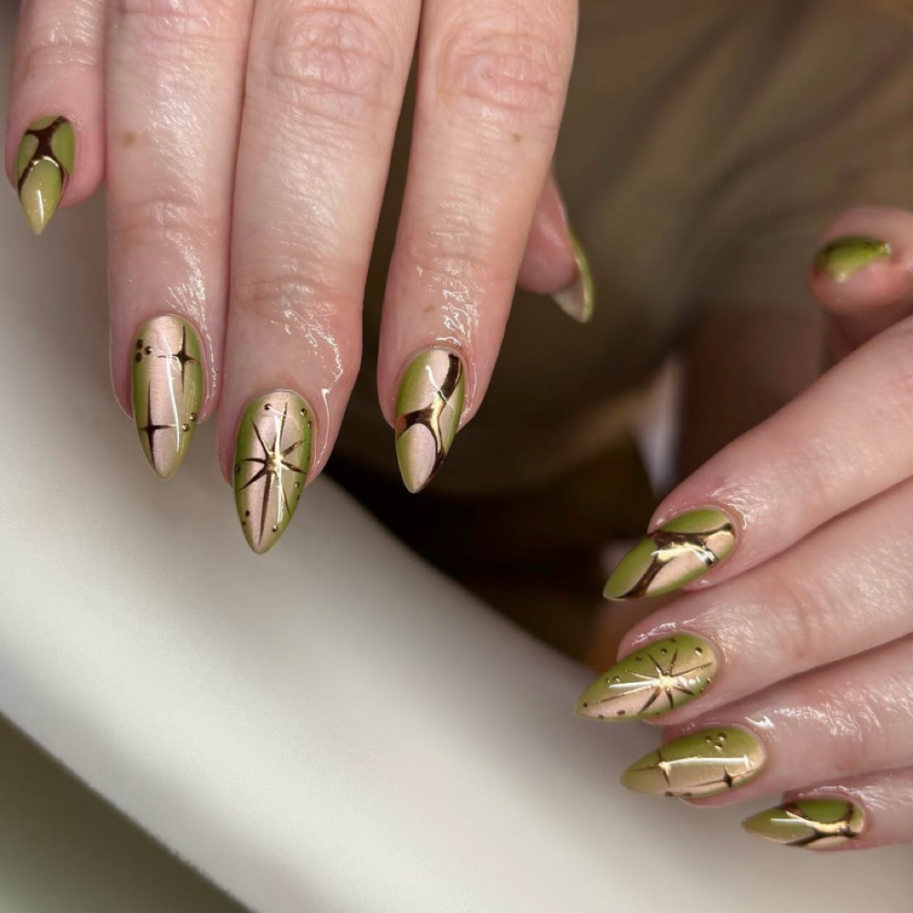 Gel Overlay+Full Design ✨ at Jessica Nail Artist in Chicago, IL