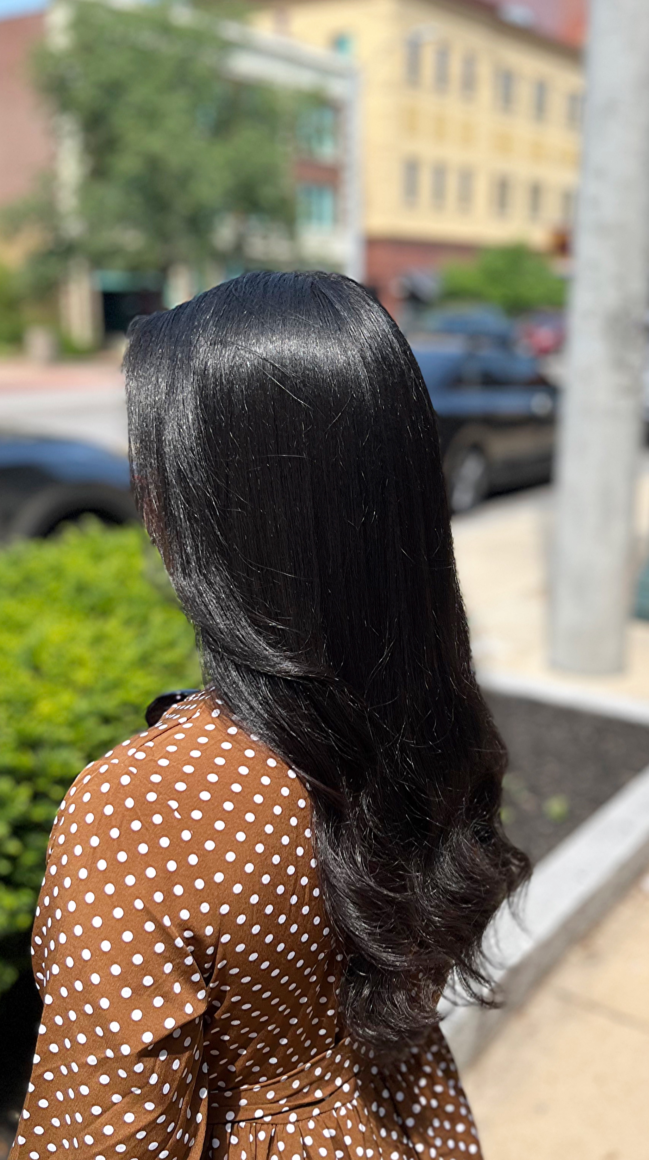 Silk Press + Scalp Treatment at RG Versatile Beauty in Saint Louis, MO