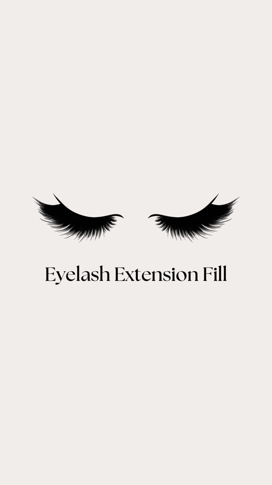 Eyelash Extension Fill