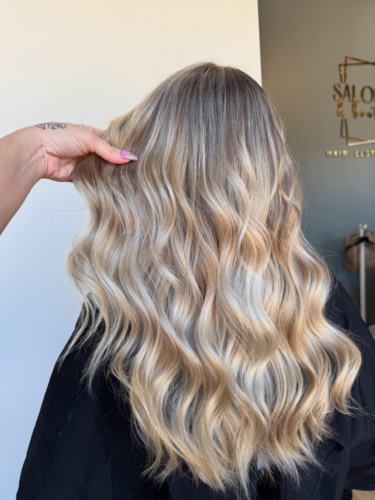 Blonde Refresh at Skylar Hoke in Welsh, LA