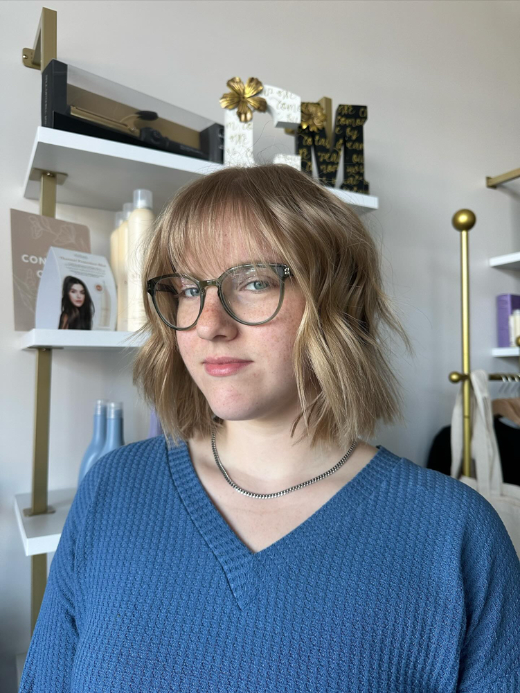 Bang Trim at Hues Salon in Newport News, VA