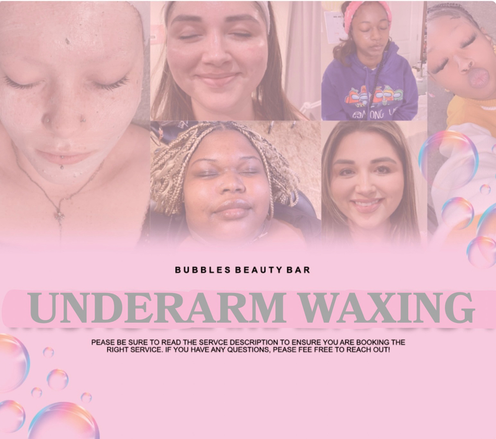Underarm waxing