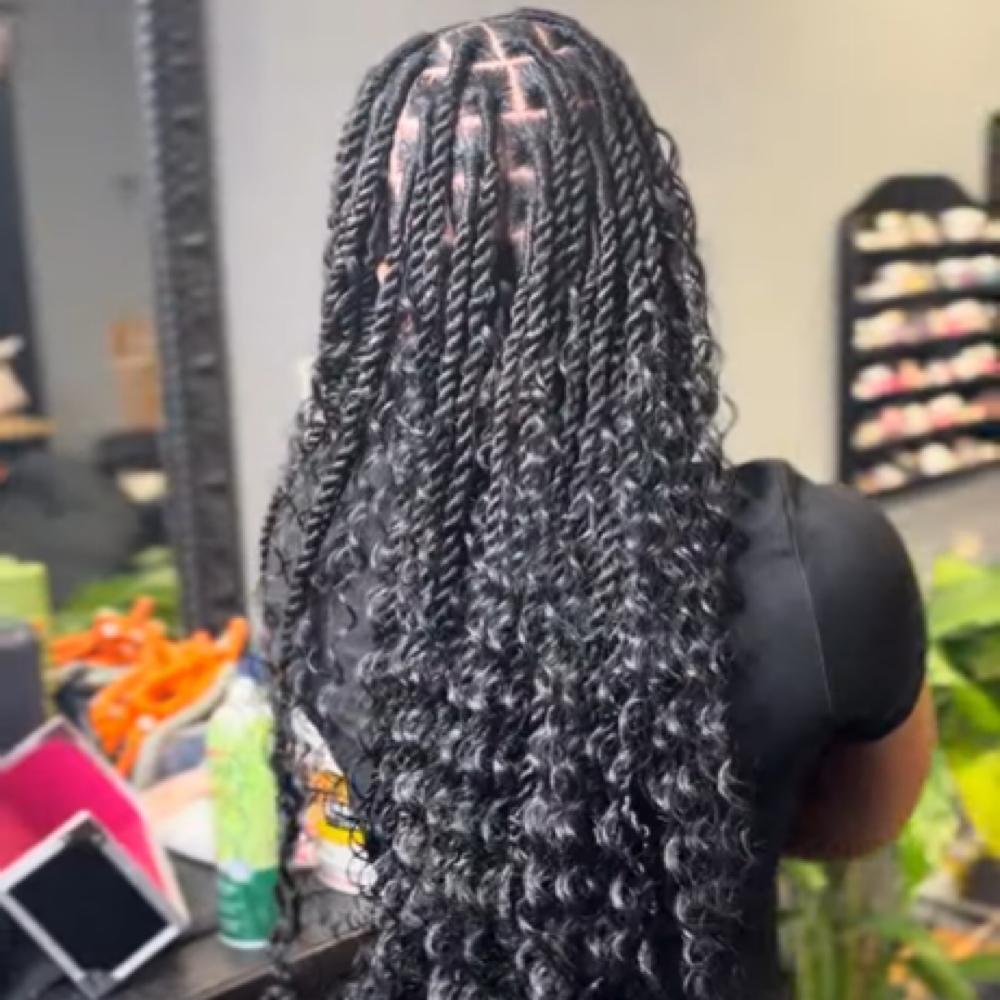 Island/ Boho Twists (s) at HairByZhordanReignn in Smyrna, TN