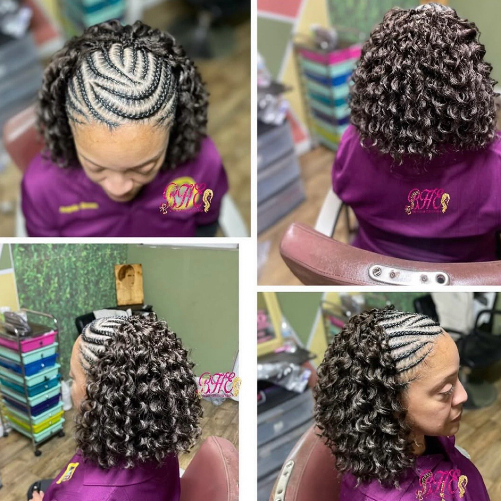 Freestyle Stitch w Crochet Back at Erica Sam in Opelousas, LA