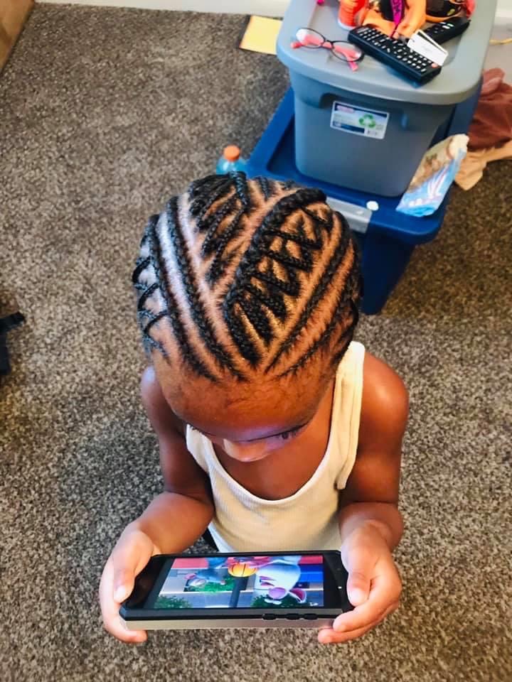 Little Boy Braids to Scalp 5-10