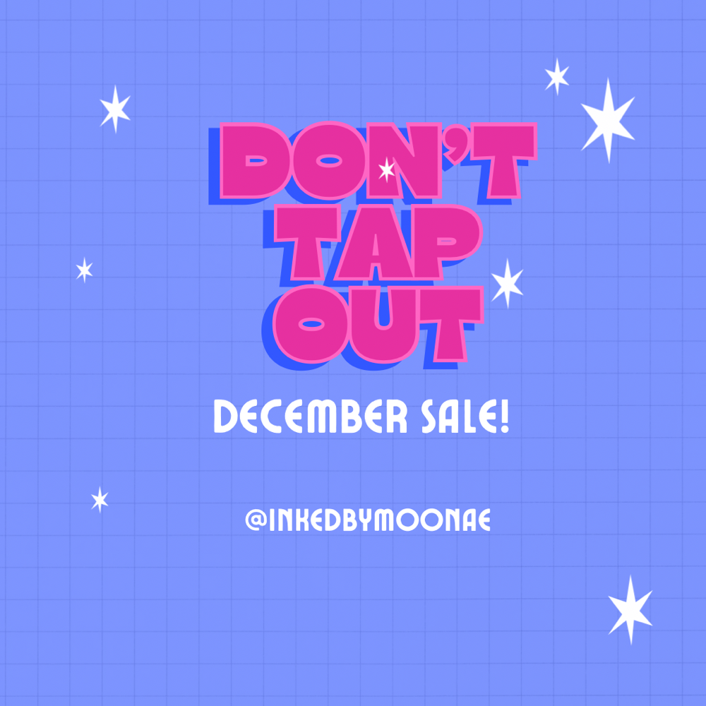 Dec Tap Out Sale