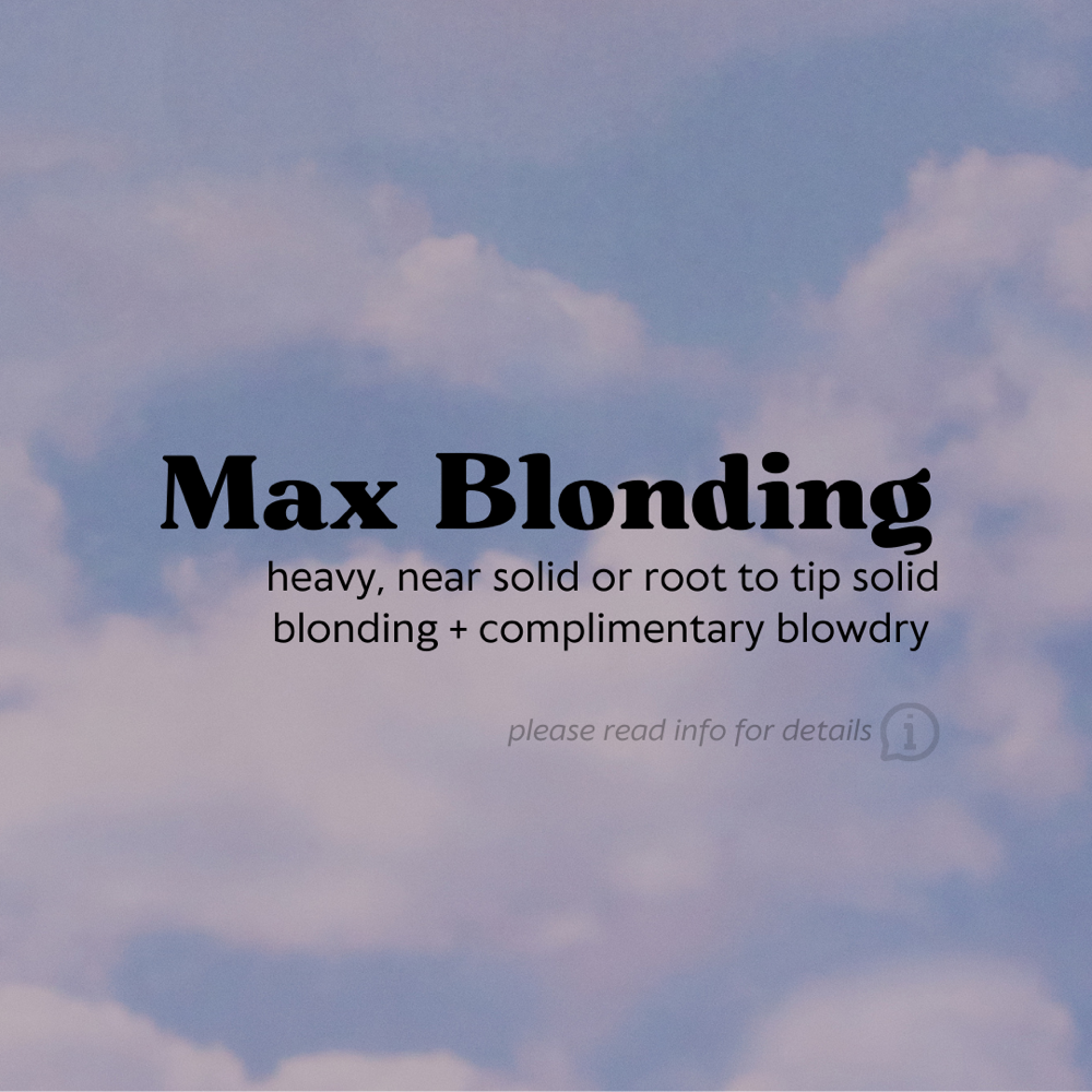 Max Blonding