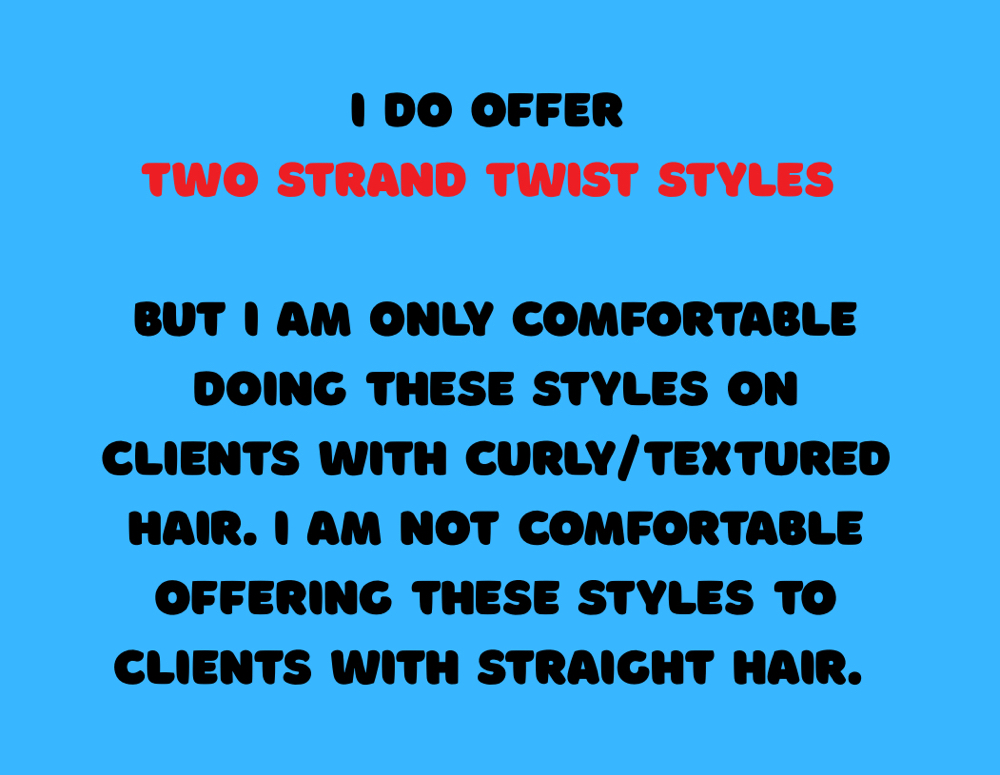 TWO STRAND TWIST INQUIRES
