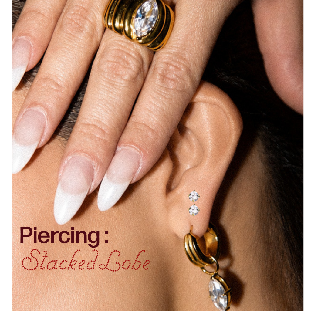 Double Lobe Piercing at Ruby & Co. in Palm Desert, CA