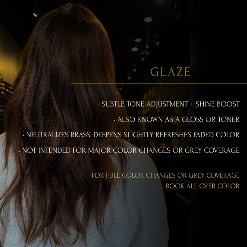 Glaze at The Mill Hair Studio in Huntington, NY