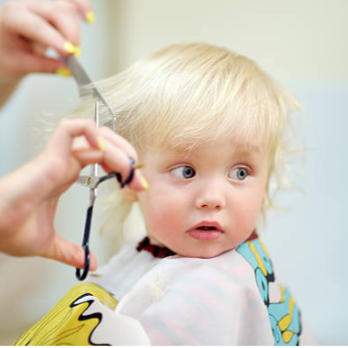 Kids cut at Laundry House Hair in Platte City, MO