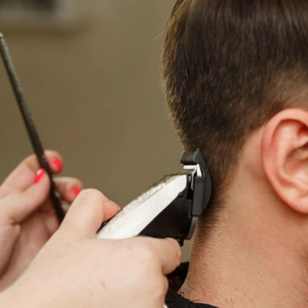 Men's Haircut at Gina’s Hair Room in Haltom City, TX