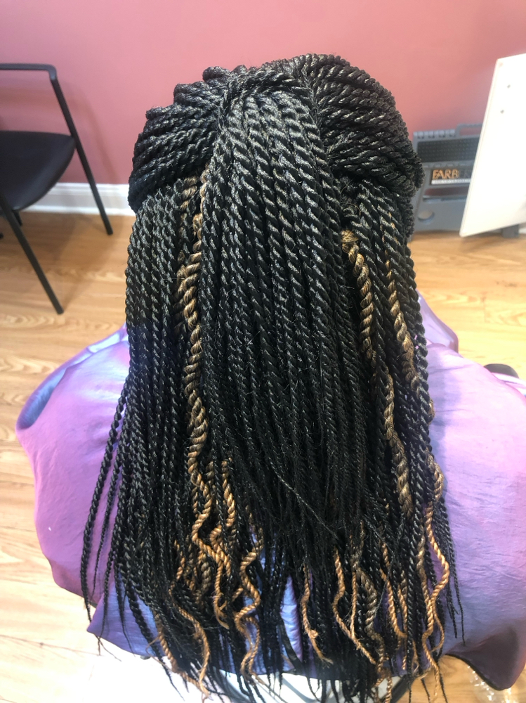 Prelooped Crochet Braids