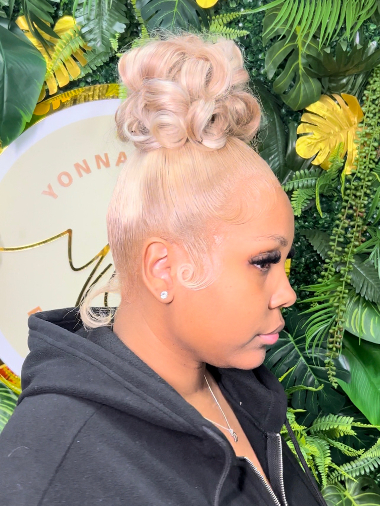 Double Frontal Ponytail
