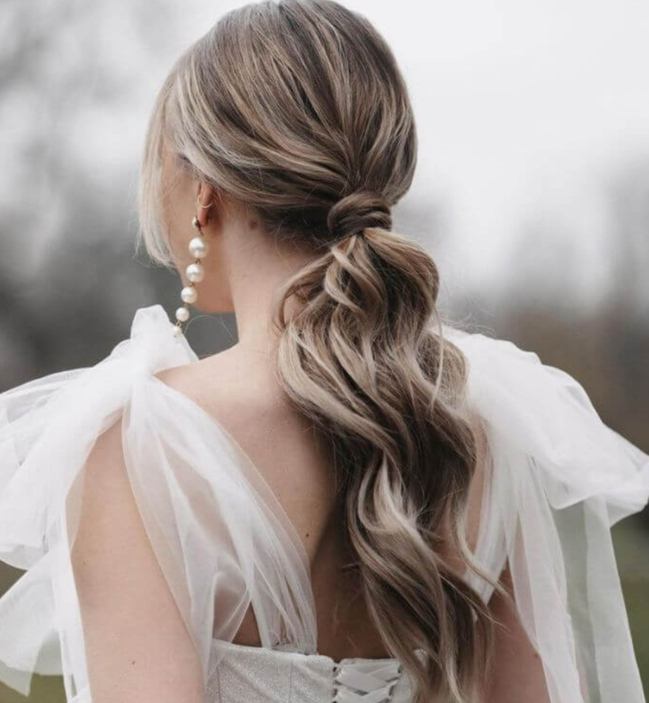 Bridal Hair Styling at Belleza hair & skin Studio in Waltham, MA
